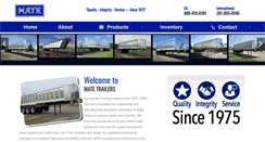 Desktop Screenshot of matetrailers.com